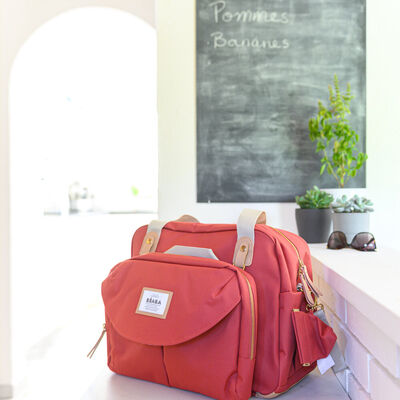 Gen&egrave;ve changing bag - terracota