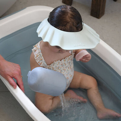 Visière de bain silicone Vert de gris