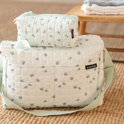 Sac de maternit&eacute; Baby Care &ndash; Birdies Vert 