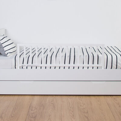 Barandilla de cama 120cm blanco