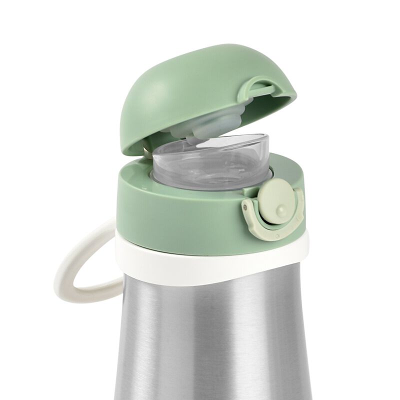 Stainless steel bottle 350 ml sage green