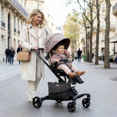 Poussette Baby Cruiser 360 - Pralin - Pliable et compacte