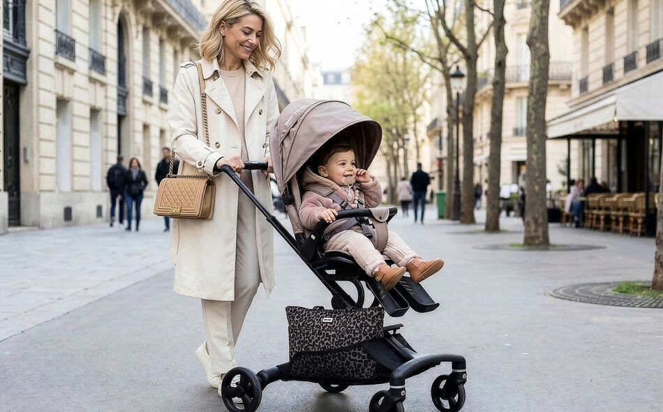 Baby Cruiser 360 Stroller &ndash; Praline