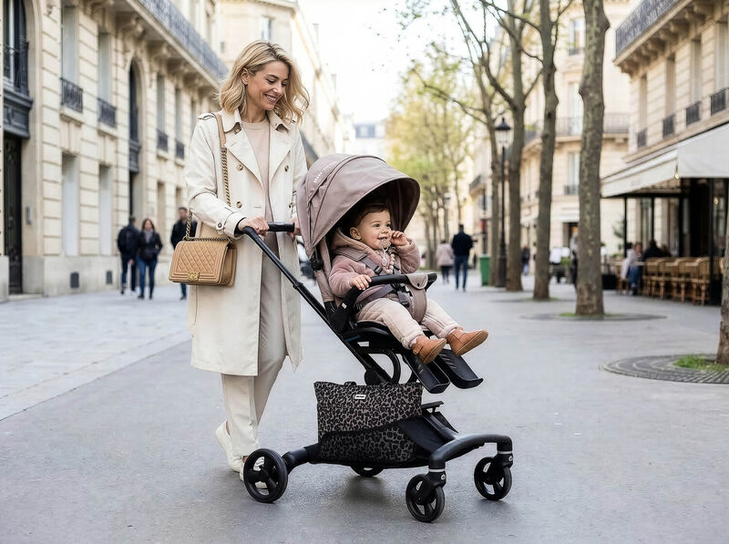 Baby Cruiser 360 Stroller &ndash; Praline