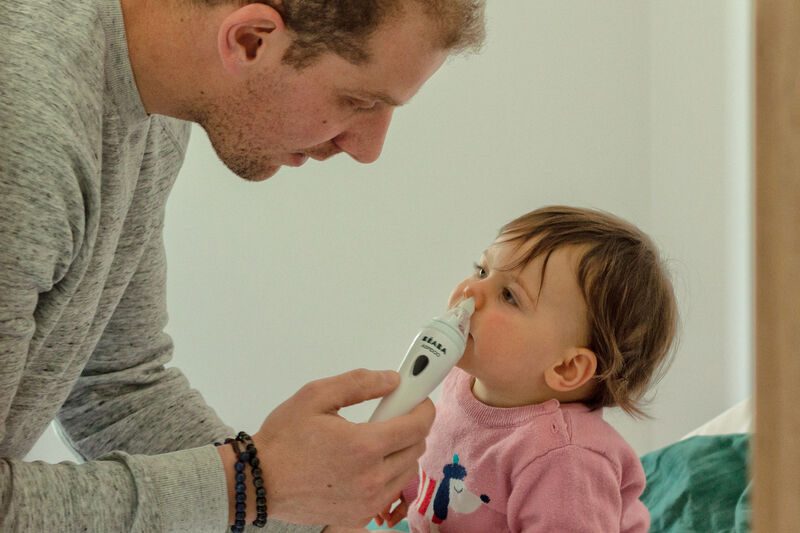 Mouche b&eacute;b&eacute; &eacute;lectrique nomade Aspidoo Blanc