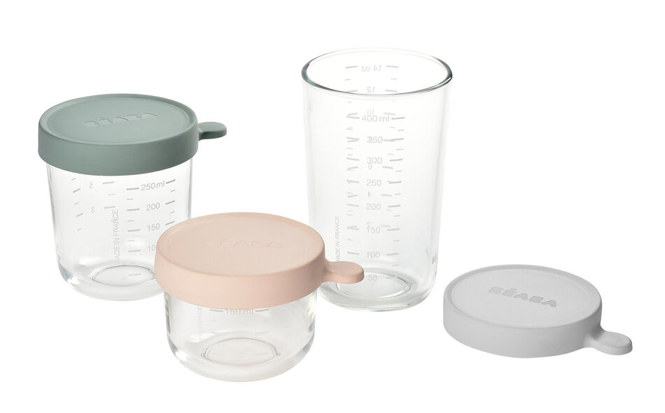 Coffret 3 portions verre 150/250/400ml eucalyptus