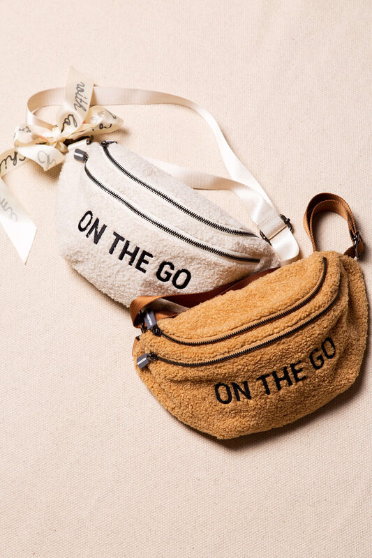 Banana bag on the go Teddy off white