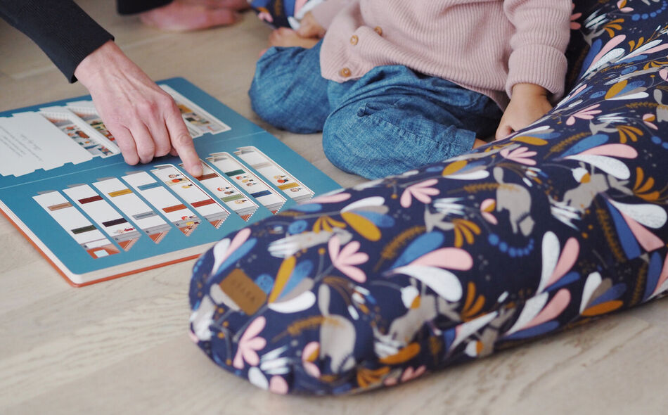 Big Flopsy&trade; Print jersey lorena blue 