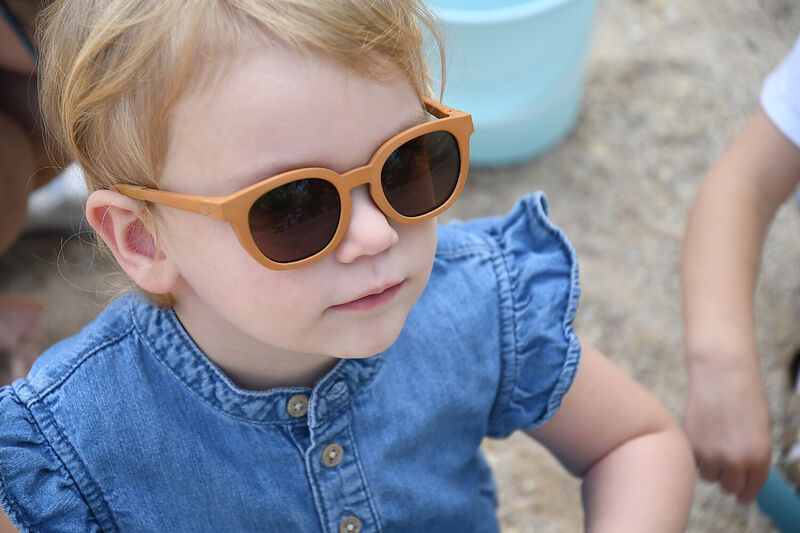 Sunglasses 2-4 years SQUARE BRIGHT Caramel 