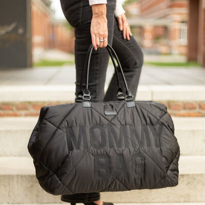Mommy Bag &reg; Wickeltasche - Gesteppt - Schwarz