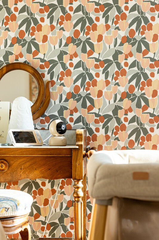 Zen Premium Video baby monitor - Clay earth