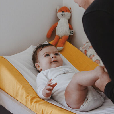 Housse Sofalange&reg; avec serviette &eacute;ponge amovible Miel