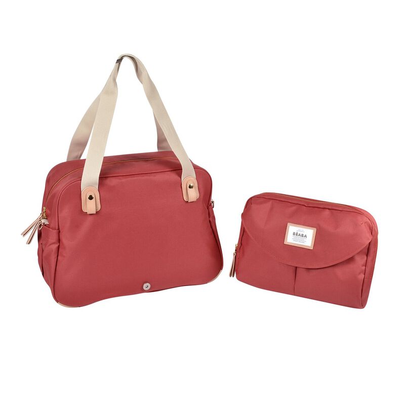 Gen&egrave;ve changing bag - terracota