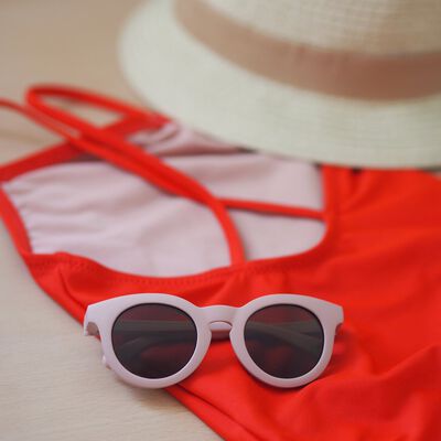 Lunettes 2-4 ans Happy Rose poudr&eacute;