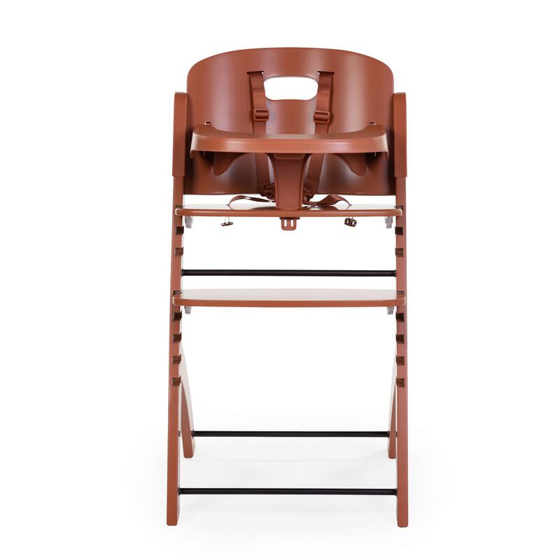 EVOSIT High Chair + Feeding Tray - Rust