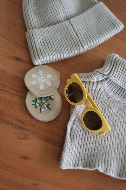 Sunglasses 9-24 months delight honey