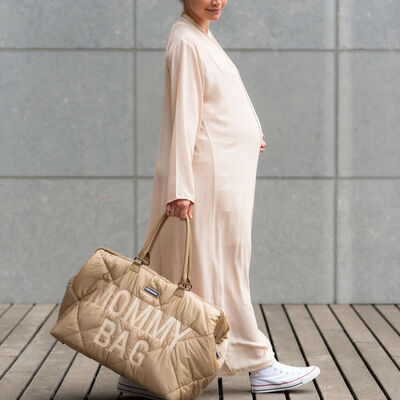 Mommy Bag &reg; Wickeltasche - Gesteppt - Beige