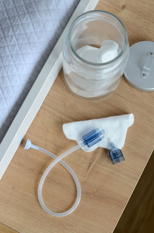 Minidoo Manual Nasal Aspirator blue