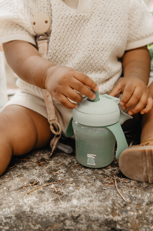 Learning mug +6M 200 ml - Green 