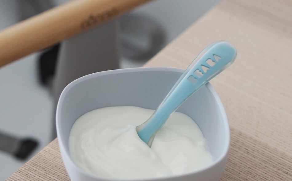  2nd Stage Silicone Spoon blue