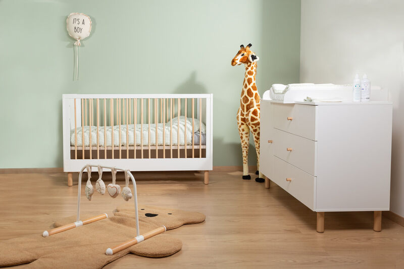 Commode 4 tiroirs Wonder white