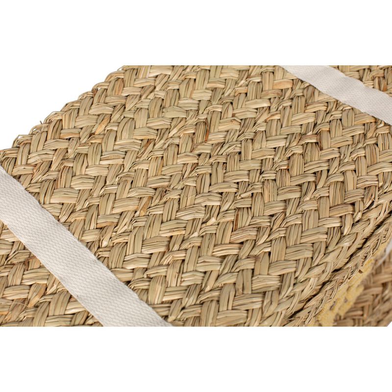Coffre à jouets en rotin jaune 2pcs (Childhome) - Image 6