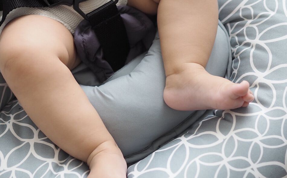 Up and Down Baby Bouncer IV leaves