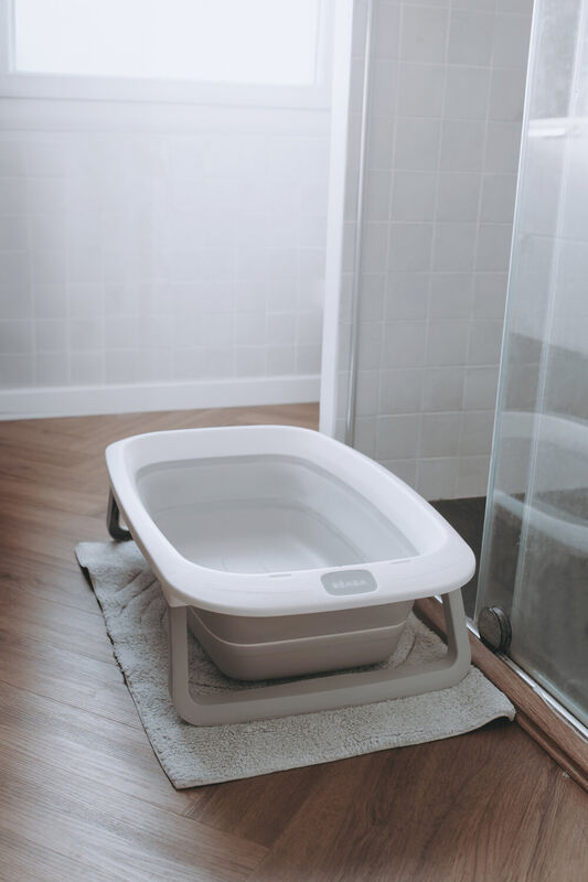 EAZY POP Foldable Bath Velvet Grey