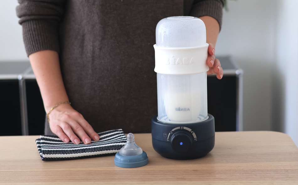 Babymilk Second baby bottle warmer night-blue