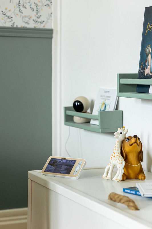 Zen Premium Video baby monitor - Clay earth