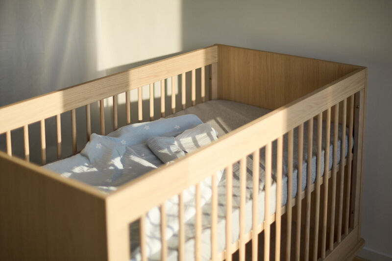 Cot bed 70140cm Nordica Naturel