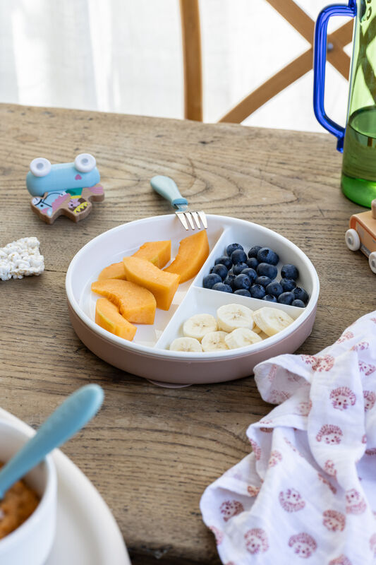 Plato compartimentado de porcelana Mix & Match - Cotton Candy