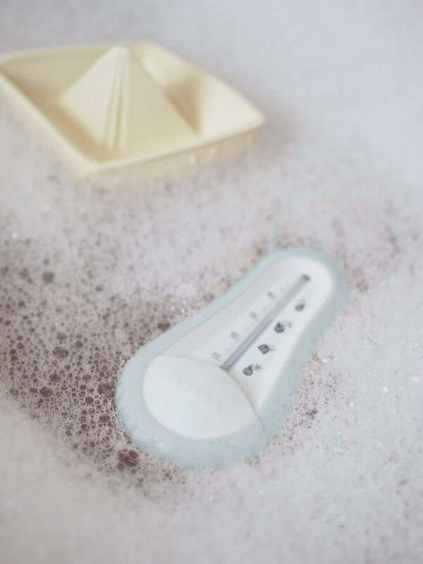 Bath thermometer green blue