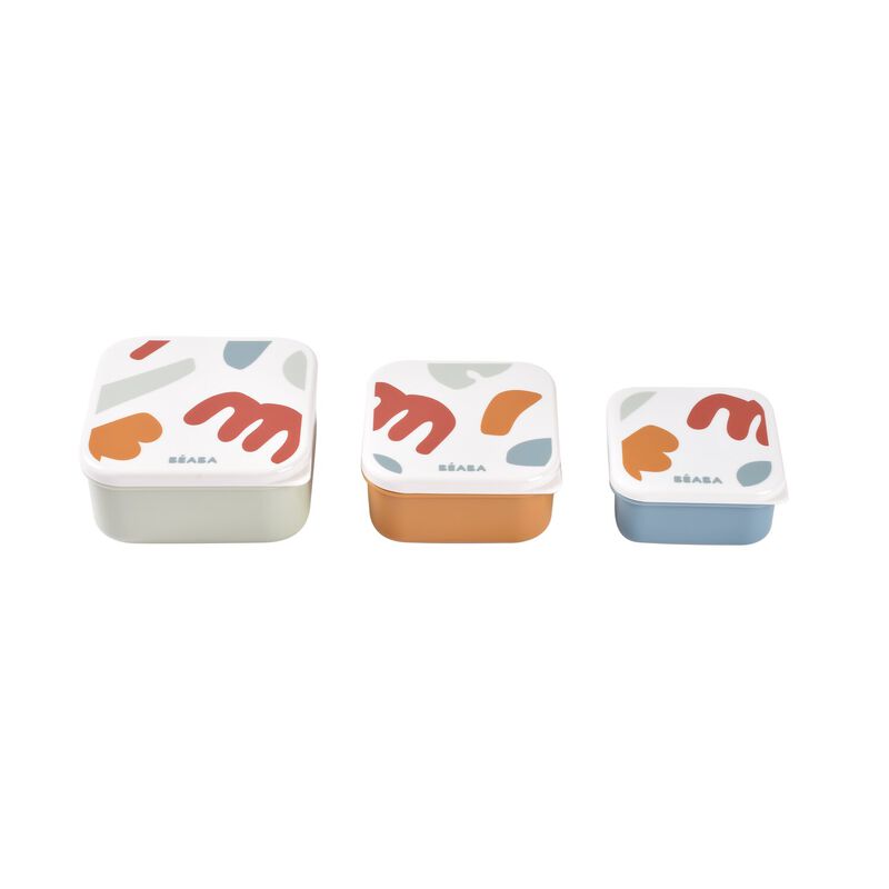 Juego de 3 cajas para aperitivos Playful
