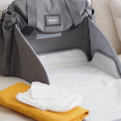 Sac à langer Sydney - Gris chiné