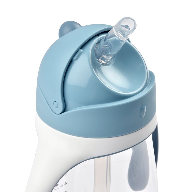 Taza con pajita 300 ml windy blue