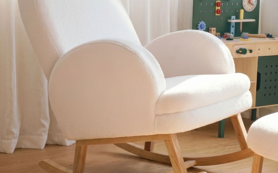Rocking Chair - Teddy - White