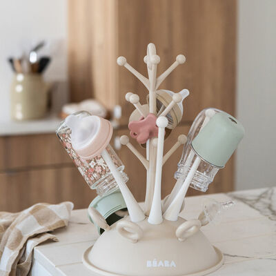 Tree baby bottle drainer - Clay Earth Tree baby bottle drainer - Clay Earth