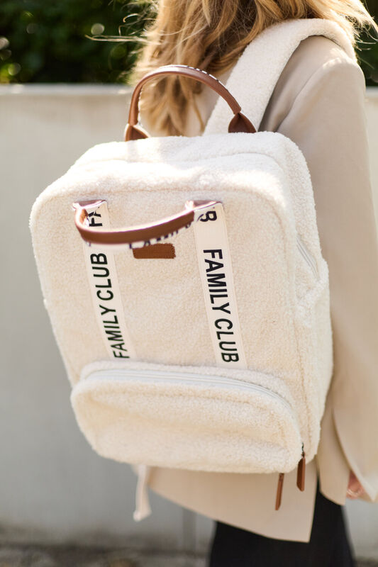 Family Club Signature Sac a Dos - Teddy Ecru