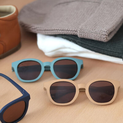 Lunettes 9-24 mois Square Lucky Ocre