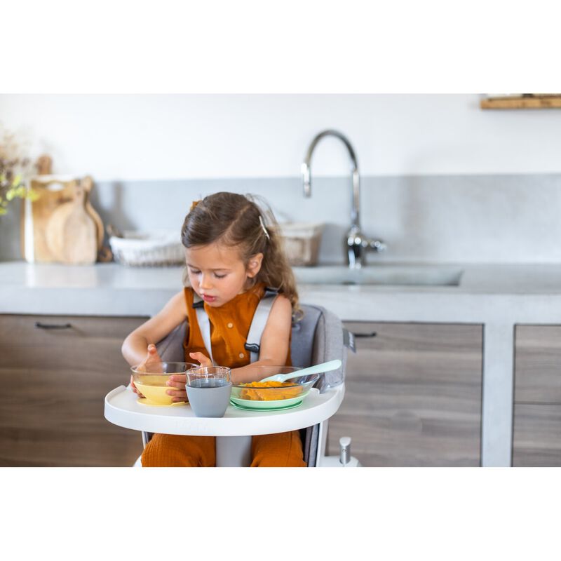 Seat for Up and Down High Chair grey