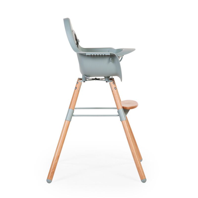 Evolu High Chair - Adjustable In Height (50-75 Cm/*90 Cm) - Natural Mint