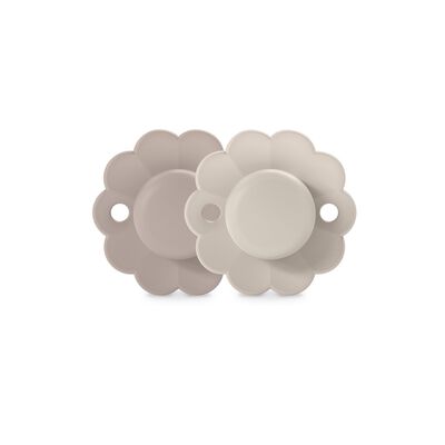 Lot de 2 sucettes r&eacute;versible SX Pro 0/6M Wonder Mauve Pale