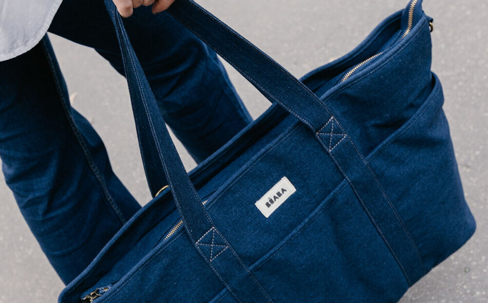 Wickeltasche Madrid XXL - Denim