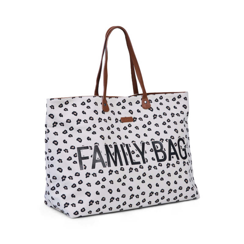 Family Bag - Cotone leopardo