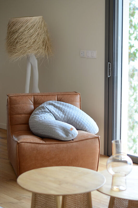 Big Flopsy ™ Fleur de coton® Gris Chiné