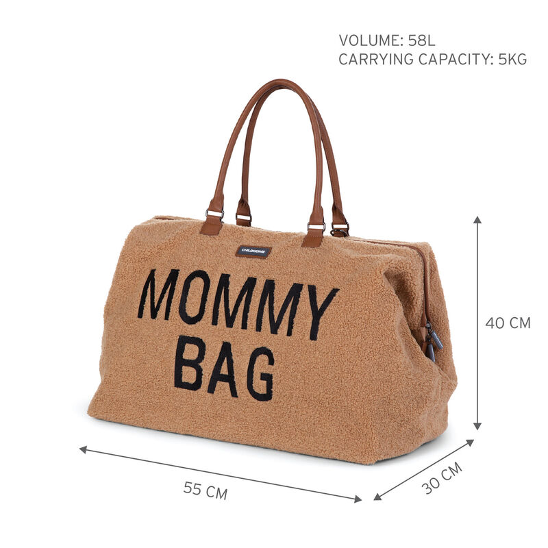 Childhome Mommy Bag nursery bag Teddy Beige