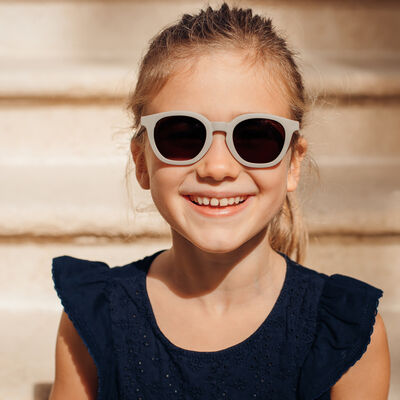 Lunettes 4-6 ans Square Sunny Gris Velours
