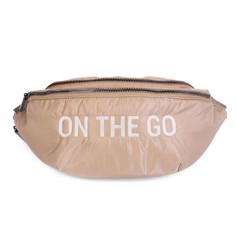 Childhome On-The-Go Belt Bag - Puffer Beige