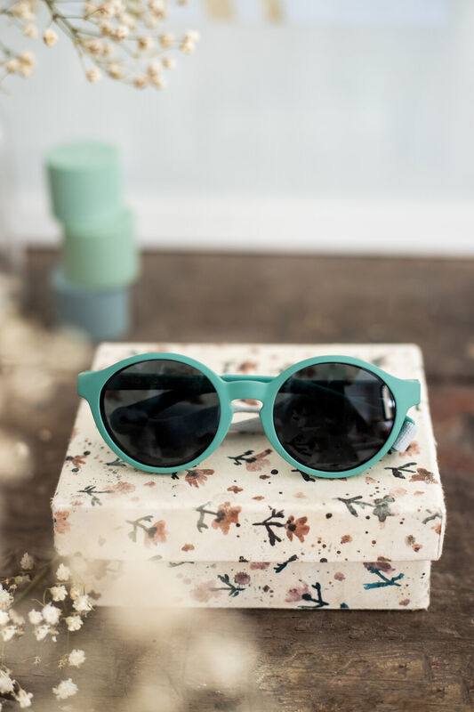 Sunglasses 2-4 years merry tropical green
